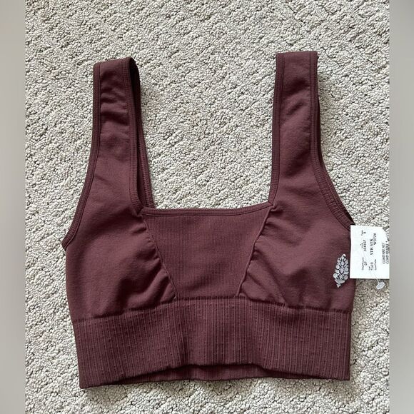 NWT Free People Movement Good Karma Square-Neck Bra - Picture 8 of 11